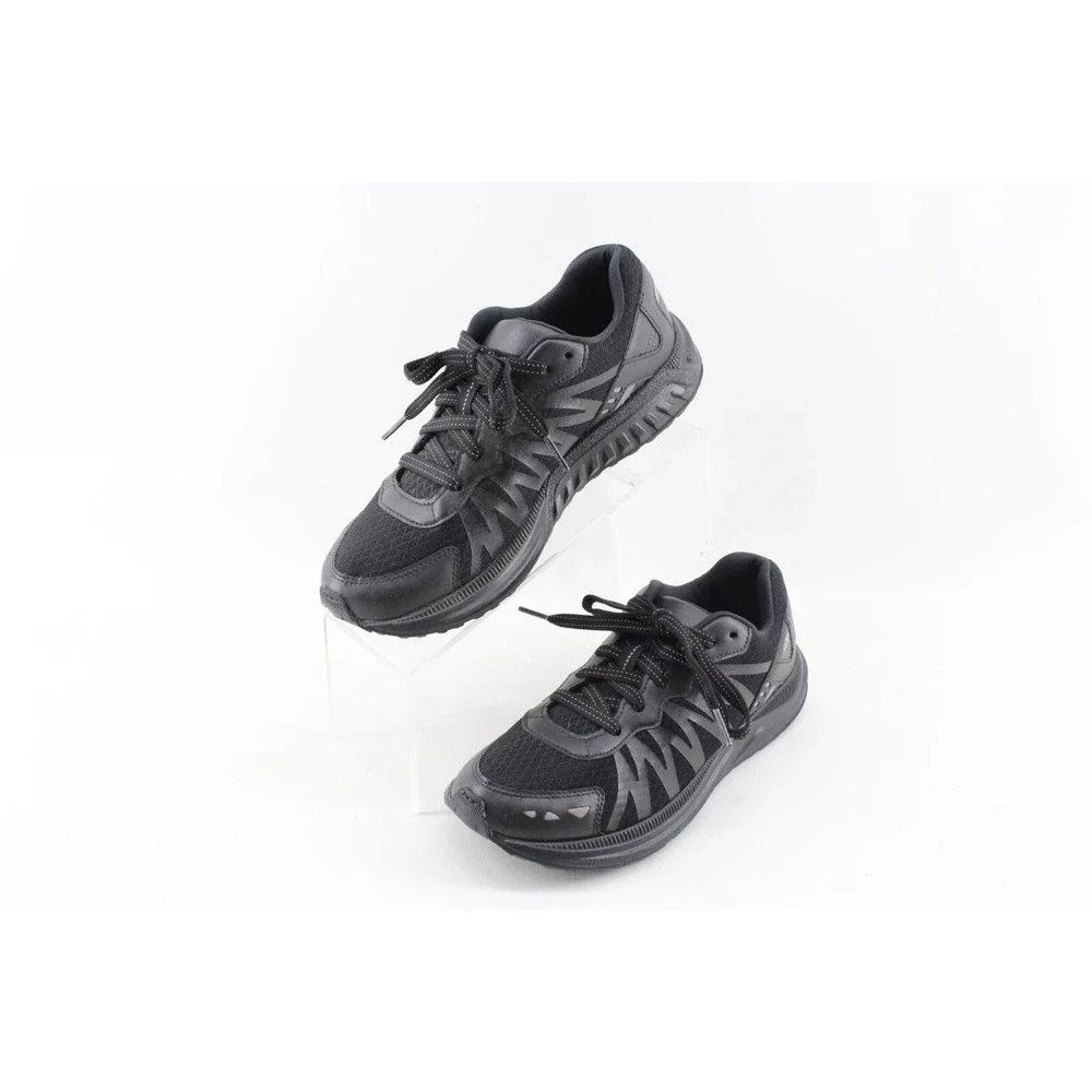 SAS Mission One-M Black Lace Up Sneakers Athletic Running Shoes Vibram Men's 7 B